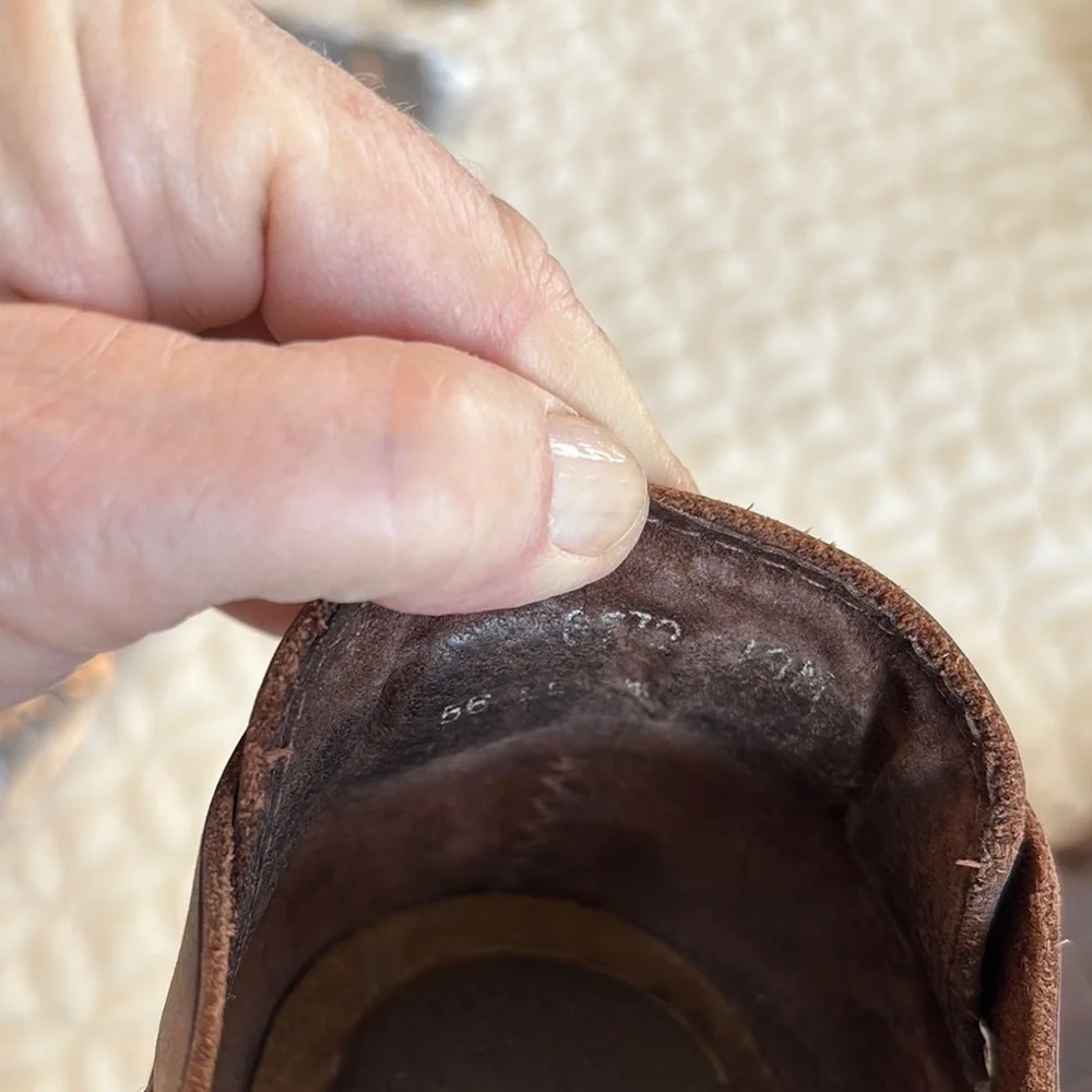 Bass Men's Brown Leather Sandals 13M EUC